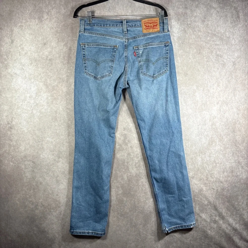 Levi's Jeans Men 30x30 Blue 511 Slim Fit Distressed Casual Denim Casual Everyday